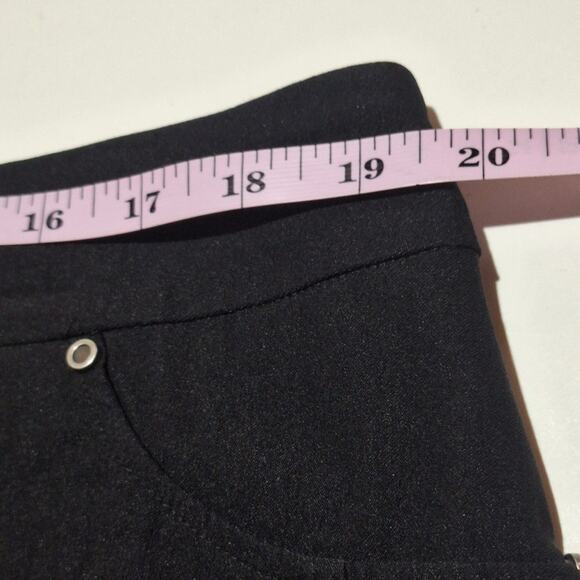 Tribal Pull On Skirt Skort Women's 12 Black Basic Classic Simple Minimalist Mini - Picture 9 of 12